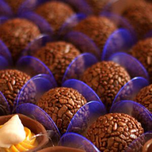 Brigadeiro clássico de chocolate 63%