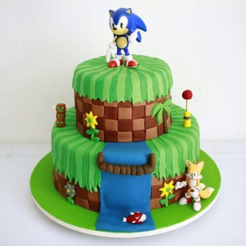 Bolos Decorados: Bolo Decorado do Sonic